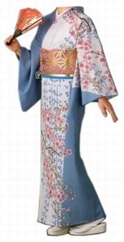 踊り衣裳　絵羽　都-1501　きもの　kimono